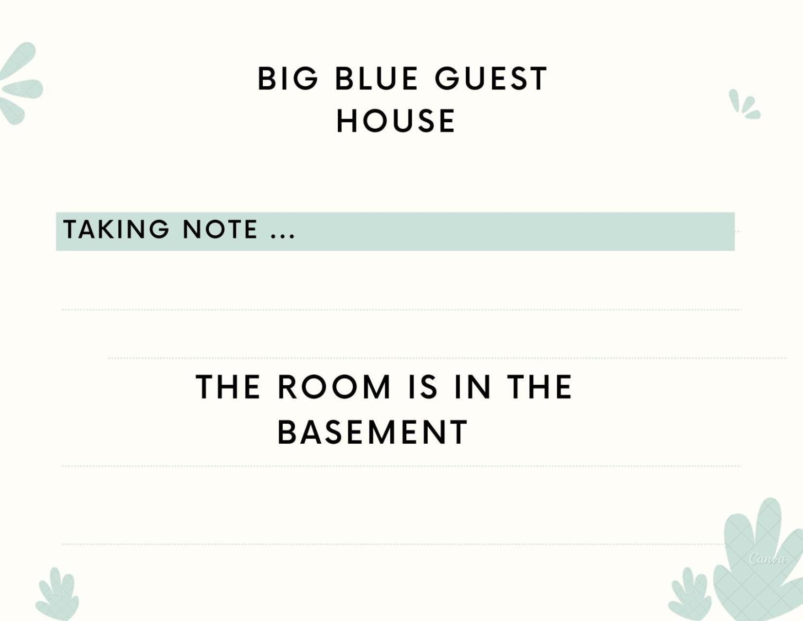 Big Blue Guest House Эмуан Экстерьер фото